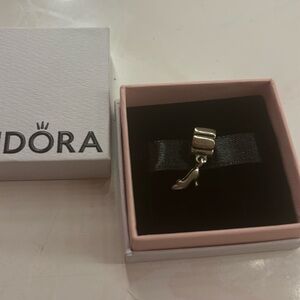 Pandora Sterling Silver High Heel Stiletto Charm
